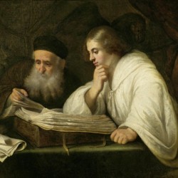 Two men reading